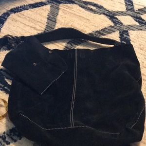 Lucky Brand hobo suede